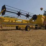 new holland 6.1m header pack v1.0 fs22 2