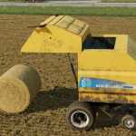 new holland br 6090 and case rb 344 v1.0.1 fs22 1