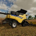 new holland cr 10.90 modded v1.0 fs22 2