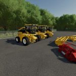 new holland fx series forage harvester v1.0 fs22 2