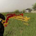 new holland side delivery hay rake v1.0 fs22 1