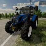 new holland t5 v1.0.0.2 fs22 2