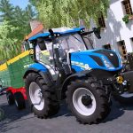 new holland t6 2018 28simple ic 29 v1.0 fs22 2