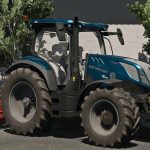 new holland t6 blue power v1.0 fs22 2