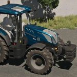 new holland t6 blue power v1.0 fs22 4