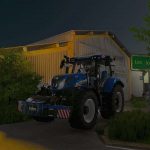 new holland t6 edited v1.1.0.1 fs22 2