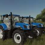 new holland t6 t6000 v1.0 fs22 1