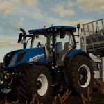 new holland t6 tier 4b v1.0 fs22 8