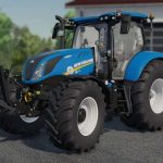 new holland t6 v1.0 fs22 2