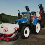 new holland t6000 high bonnet series v1.0 fs22 1