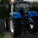 new holland t6000 high bonnet series v1.0 fs22 4