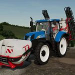 new holland t6000 high bonnet series v1.0.0.1 fs22 3