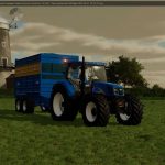 new holland t6000 series v1.2 fs22 6