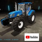 new holland t6050 series v1.0 fs22 2