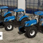 new holland t6050 series v1.0 fs22 4