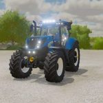 new holland t7 damsenfolie v1.0.0.1 fs22 2