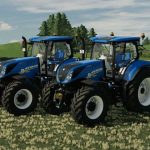 new holland t7 pack edited v1.0 fs22 6