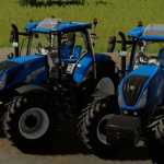 new holland t7 series pack beta fs22 1