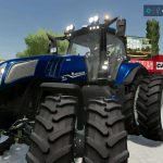 new holland t8 2C t9 and magnum afs tractors v1.0 fs22 3