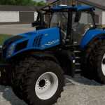 new holland t8 with north american wheels v1.0.0.1 fs22 1