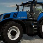 new holland t8 with north american wheels v1.0.0.1 fs22 5