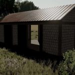 newly built small barn v1.0 fs22 1