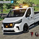 nissan nv300 tipper 2022 autoload v1.0 fs22 3