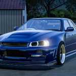 nissan skyline r34 v1.0 fs22 1