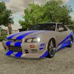 nissan skyline v1.0 fs22 1