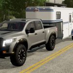 nissan titan warrior 2017 new update v1.0.0.1 fs22 3