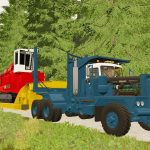 off highway lowbed trailer v1.0 fs22 3