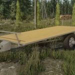 old bale trailer v1.0 fs22 2