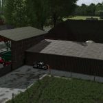 old barn with shelter v1.0 fs22 4