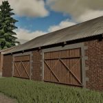 old brick buildings pack v1.0 fs22 2