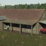 old farm building set v1.0 fs22 1