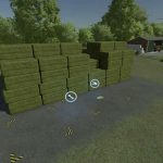 old farm package bale storages extension v0.2 fs22 2