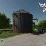 old farm silo v1.0 fs22 1