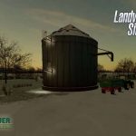 old farm silo v1.0 fs22 2