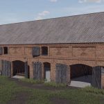 old german cowbarn v1.0 fs22 2