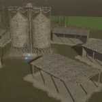 old grain silo v1.0 fs22 1