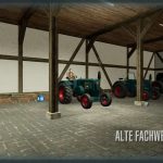 old half timbered garage v1.0 fs22 5