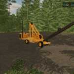 old logging crane fs22 1