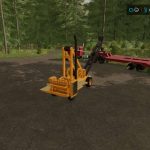 old logging crane fs22 4