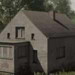 old polish plastered house v1.0 fs22 1