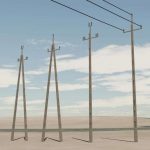 old power poles pack 28prefab 29 v1.0 fs22 2