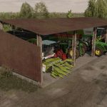 old rusty shed 25x13m v1.0 fs22 2