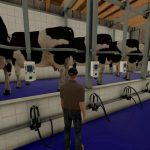 old school freestall v1.0 fs22 2