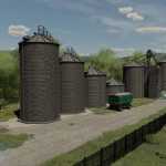 old silo bins v1.0 fs22 1