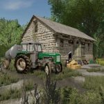 old stone cowshed v1.0 fs22 2