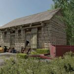 old stone cowshed v1.1 fs22 4